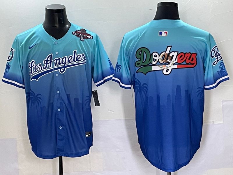 Men 2025 Los Angeles Dodgers Blank Blue Game Nike MLB Jersey style 6269->los angeles dodgers->MLB Jersey